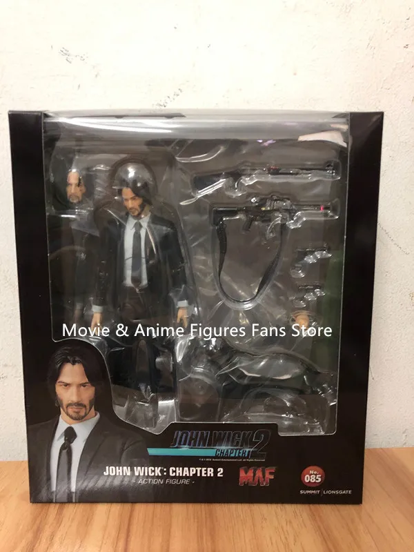 15 см новый тип Mafex 085 Джон фитиль глава 2 экшн-фигурка Коллекционная модель игрушка