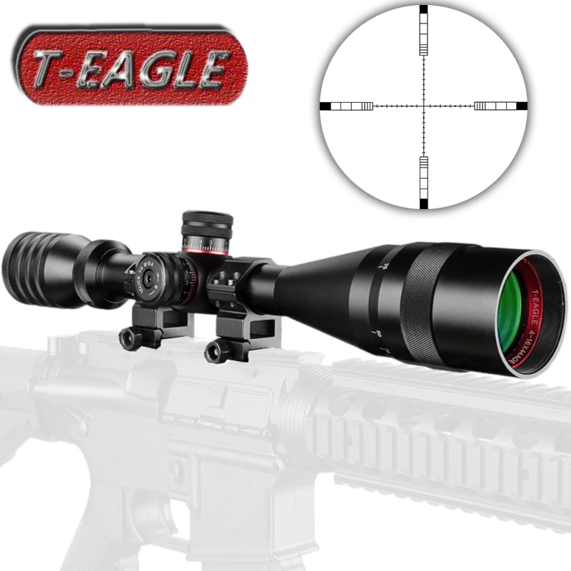 T EAGLE 4 16X44 AOE охотничьи прицелы 1/2 мил точка сетка красный зеленый с подсветкой