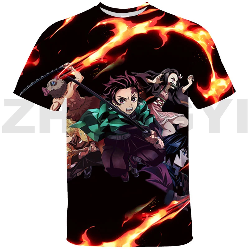 

Лидер продаж, 3D футболка с аниме киметасу No Yaiba, топы, футболка с рассекающим демонов, футболка для подростков, уличная одежда в стиле Харадзю...