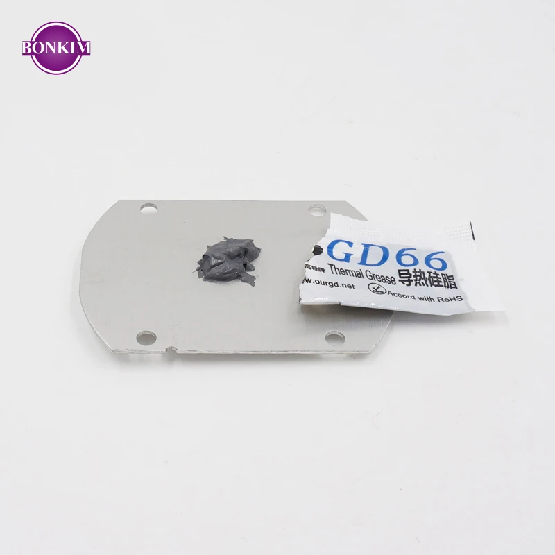 50 шт. GD66 Теплопроводящая паста силиконовая штукатурка для светодиодного чипа