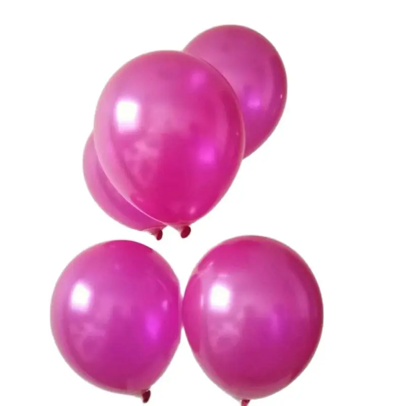 

New Year Baloon 100pcs10 Inch Pearl Latex Rose Red Balloons Wedding Inflatable Air Ball Helium Kids Toy Birthday Party Supplies