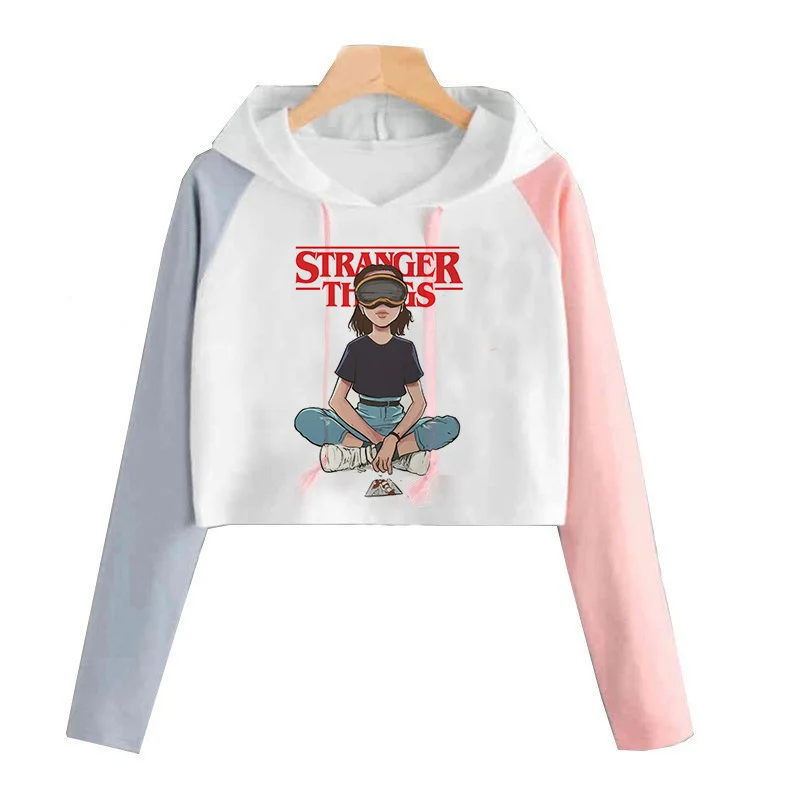 

Stranger Things Eleven Harajuku Funny Cartoon Hoodie Women Upside Down Ullang Sweatshirts Friends Don't Lie Graphic Hoody Female