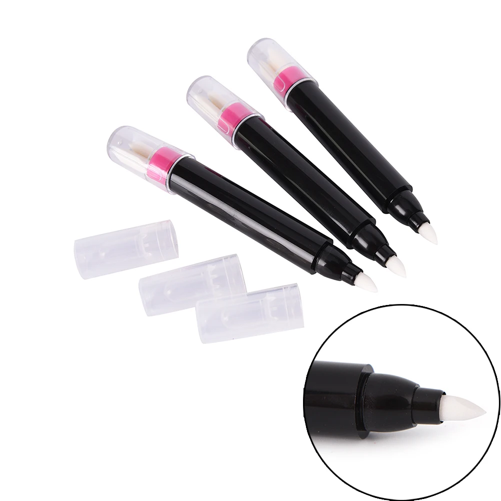 

1set Removal Mistake Nail Art Polish Corrector Pen +3Pcs Replacement Tips UV Gel Nail Polish Remover Care Tools