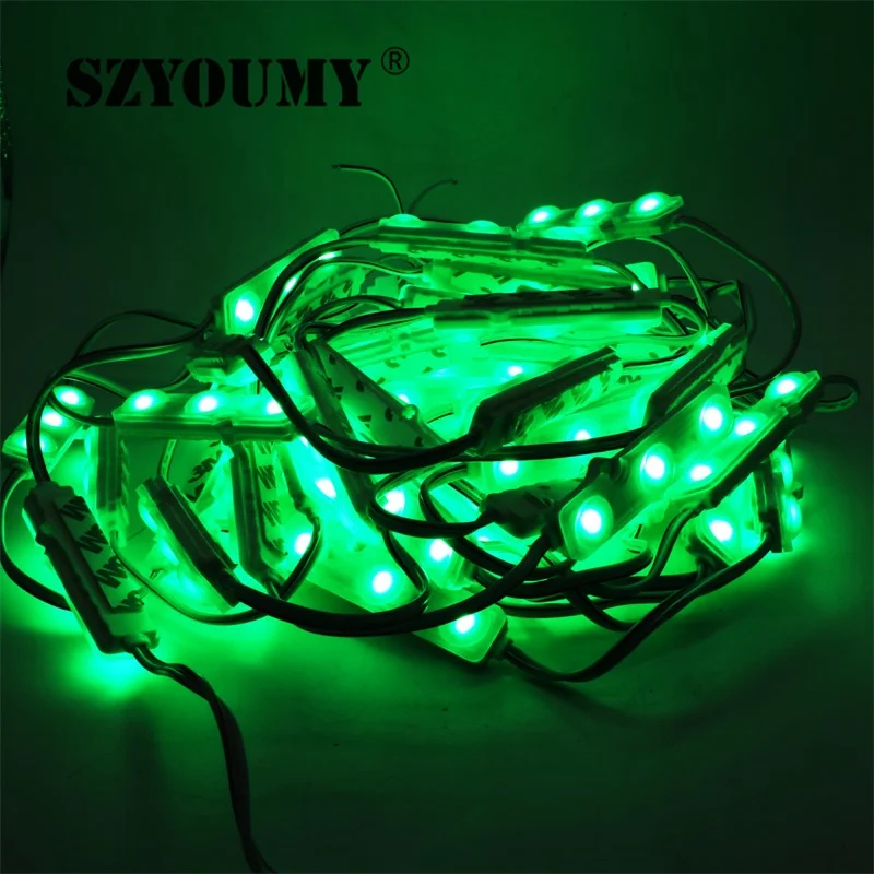SZYOUMY 250 шт. 5630 5730 SMD Светодиодные модули 3 светодиода IP68 водонепроницаемый