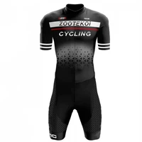 zootekoi 2020 man triathlon skinsuit cycling short sleeve swimwear custom bike jersey mtb clothes jumpsuit ropa ciclismo suit