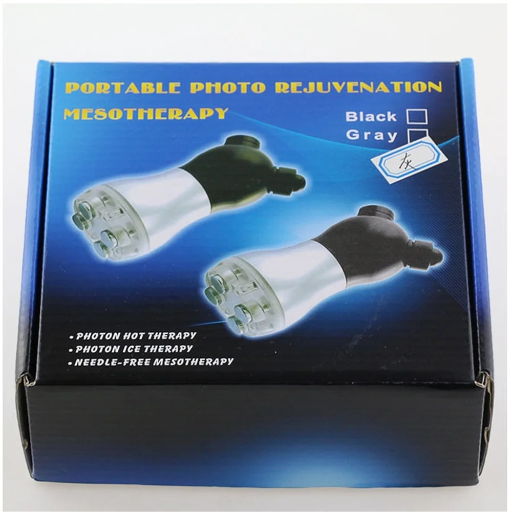 

Аппарат для удаления морщин, домашний электрический массажер для лица с функцией подтяжки синей кожи, фотонный, омолаживающий