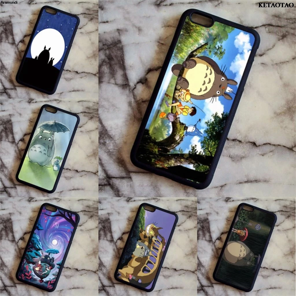 KETAOTAO листья Одуванчик цветы Зонты Цвет Тоторо телефонные чехлы для Samsung S3 4 5 6 7 8 Note