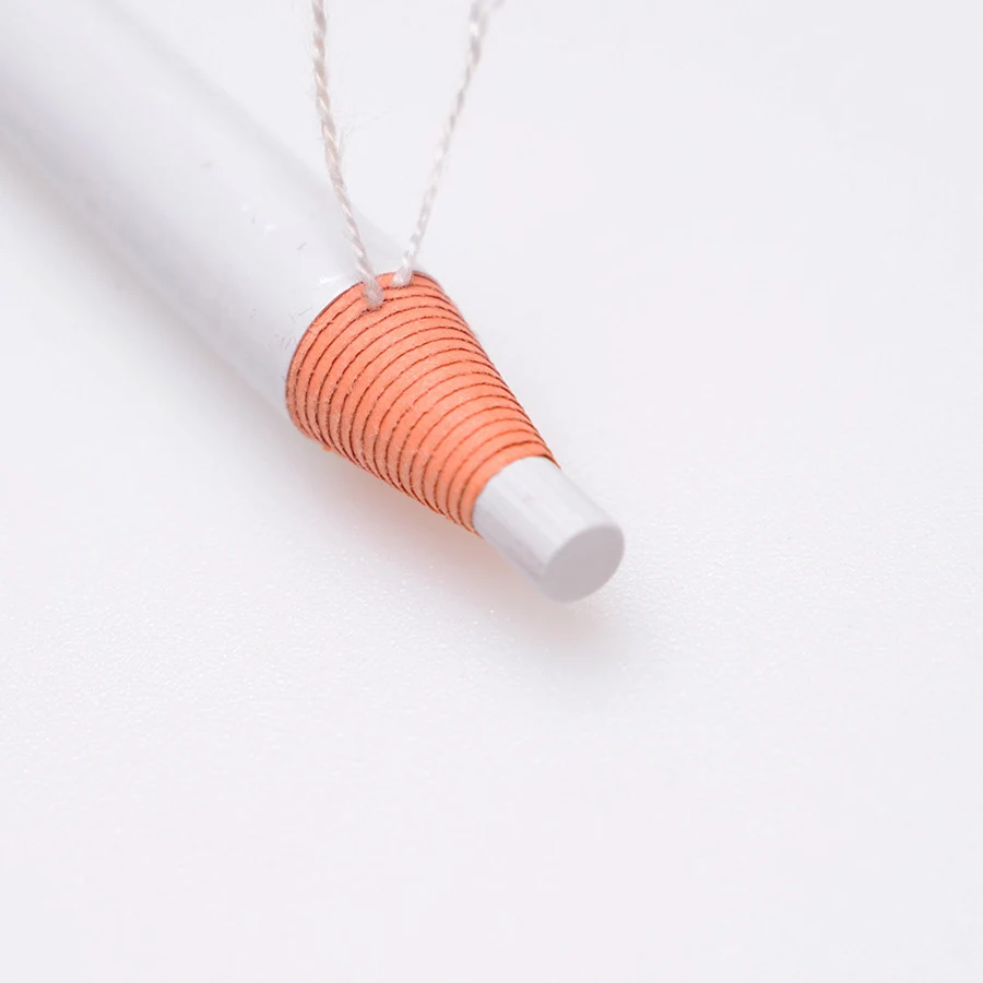 

Карандаш для бровей, 1 шт., 6 цветов, красивый натуральный долговечный карандаш для микроблейдинга 1818, водостойкий, стойкий, мягкий, белый, акс...