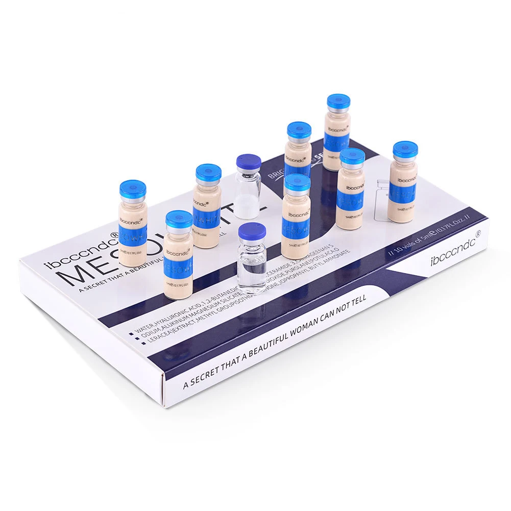 10 шт./компл. 5 мл профессиональная осветляющая сыворотка для лица естественная