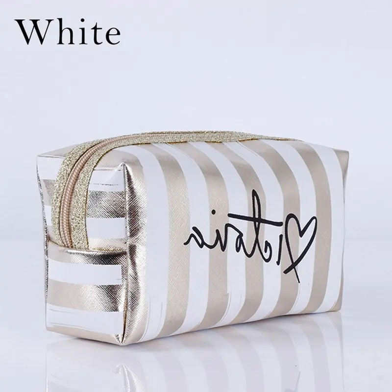 Модные водонепроницаемые косметички с лазерным рисунком Женская сумочка