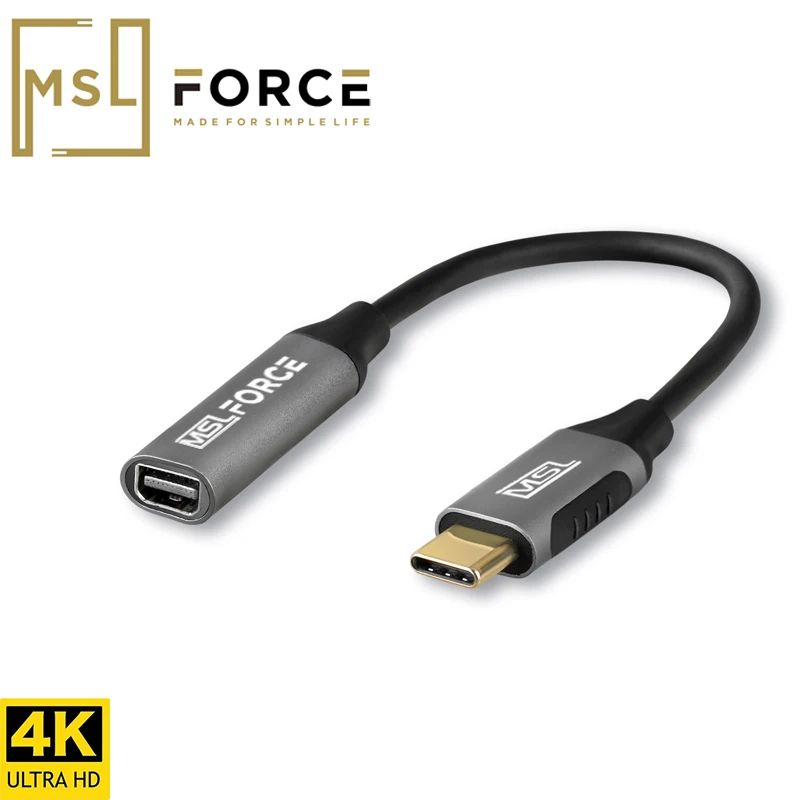 Адаптер порта mini DisplayPort USB Type C 4K60HZ Mini DP для дисплеев Apple LED Cinema с мини Displayport (24 дюйма