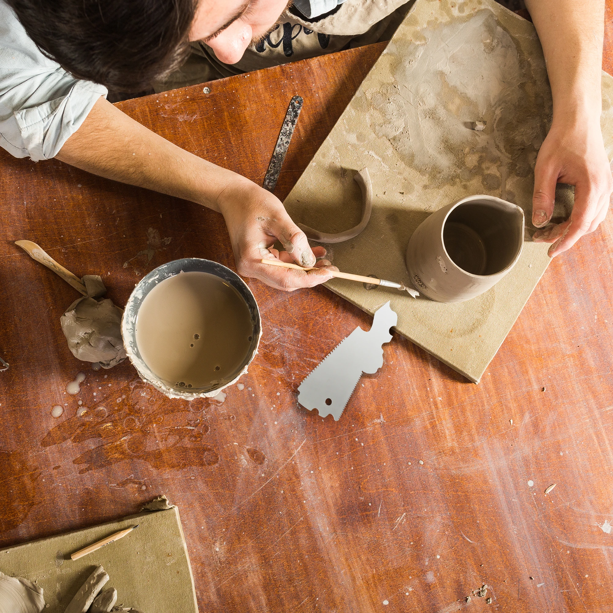 Инструмент для глины из нержавеющей стали форма резки метательная отделка