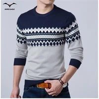 2020 new autumn fashion brand casual sweater o neck slim fit knitting mens striped sweaters pullovers men pullover men xxl
