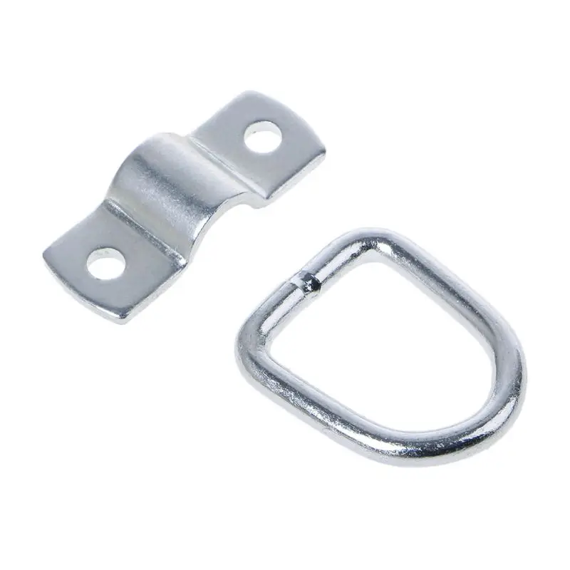 

8Pcs Tie Down D Ring Load Anchor Forged Lashing Ring Anchor Trailer With 9600 Pound Capacity