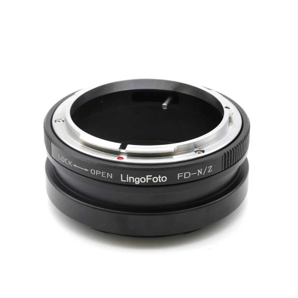 Переходное кольцо FD-Nik Z с апертурным кольцом для монтажа объектива Canon FD К NiKon Mount