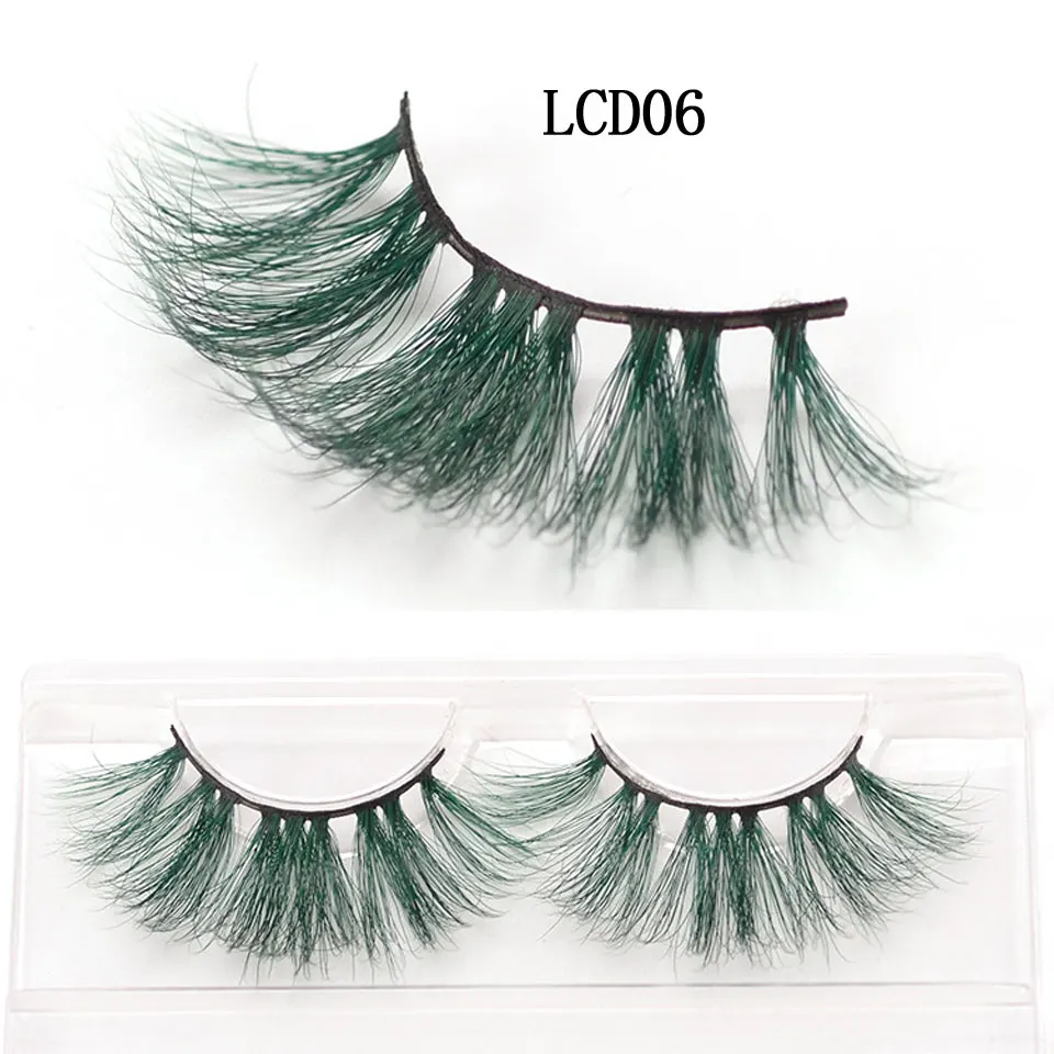 Ресницы из норки для макияжа Объемные Накладные ресницы 25 мм упаковочная коробка