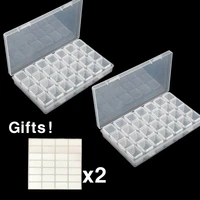 2856 grids crystal beads storage box diamond painting kits nail art rhinestone toole beads storage box case organizer holder