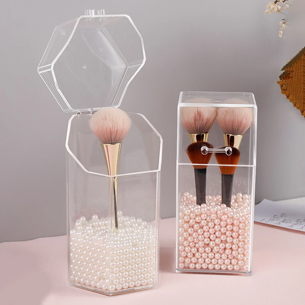 Контейнер для маникюра органайзер макияжа Lisptick настольный контейнер чехол