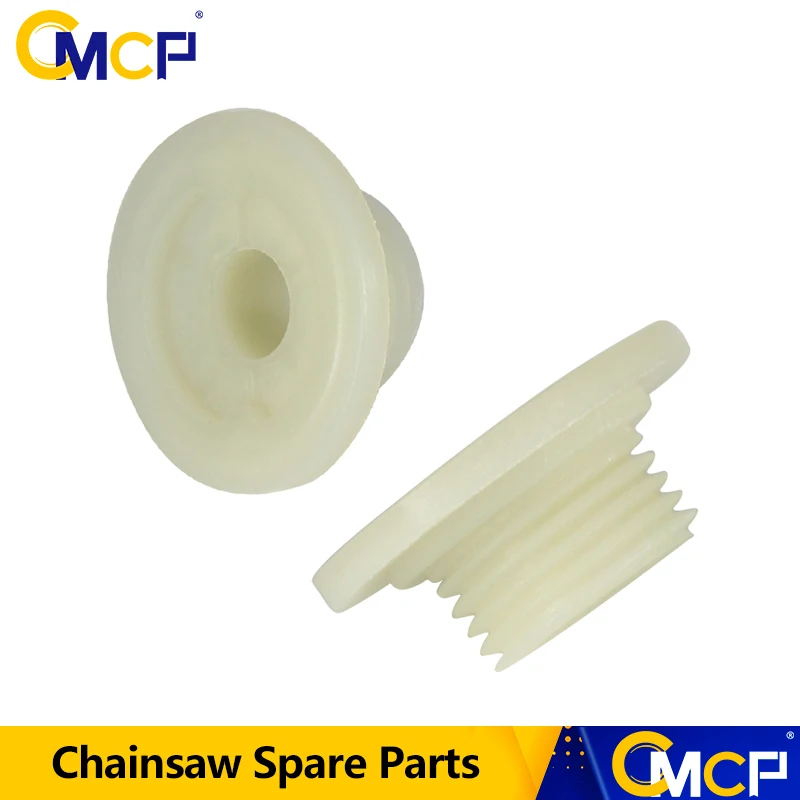 Масляный насос CMCP 2 зубчатый червячный привод для китайской бензопилы 3800 38CC