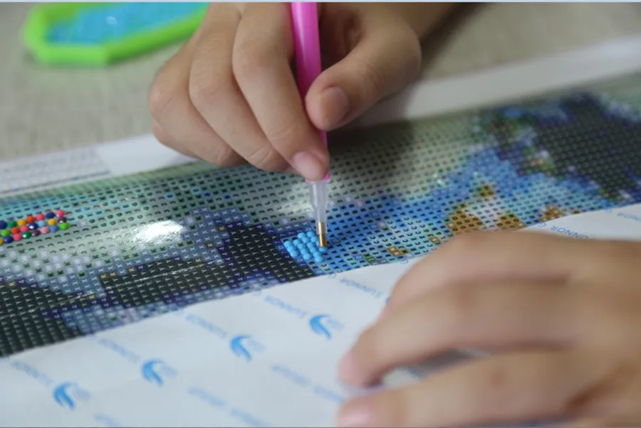 5D DIY Алмазный рисунок мультфильм маленький желтый медведь поросенок животное