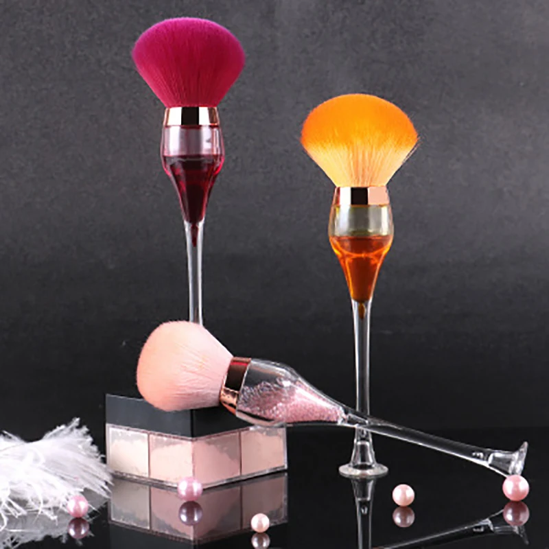 Макияж в форме бокала красного вина освежающие модные инструменты для красоты