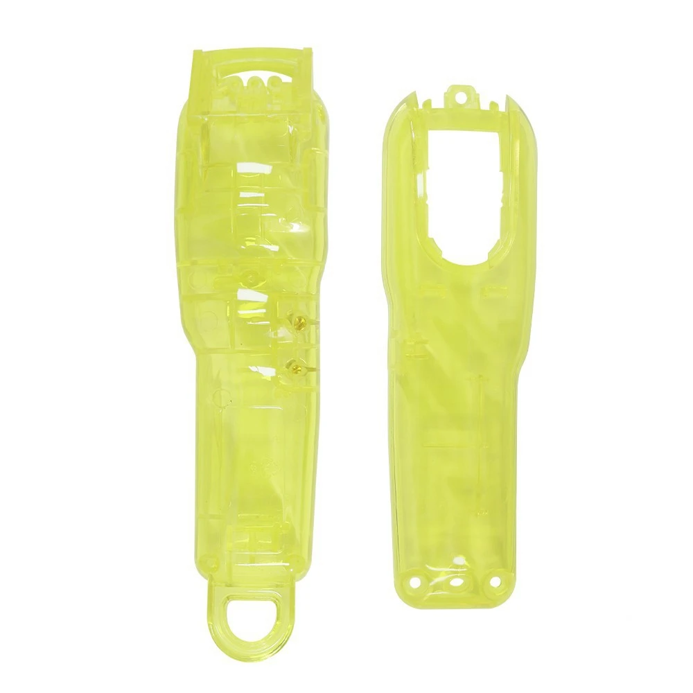 

1 комплект светильник-желтая машинка для стрижки волос, задняя крышка корпуса, прозрачная передняя крышка для триммера для волос, набор инст...