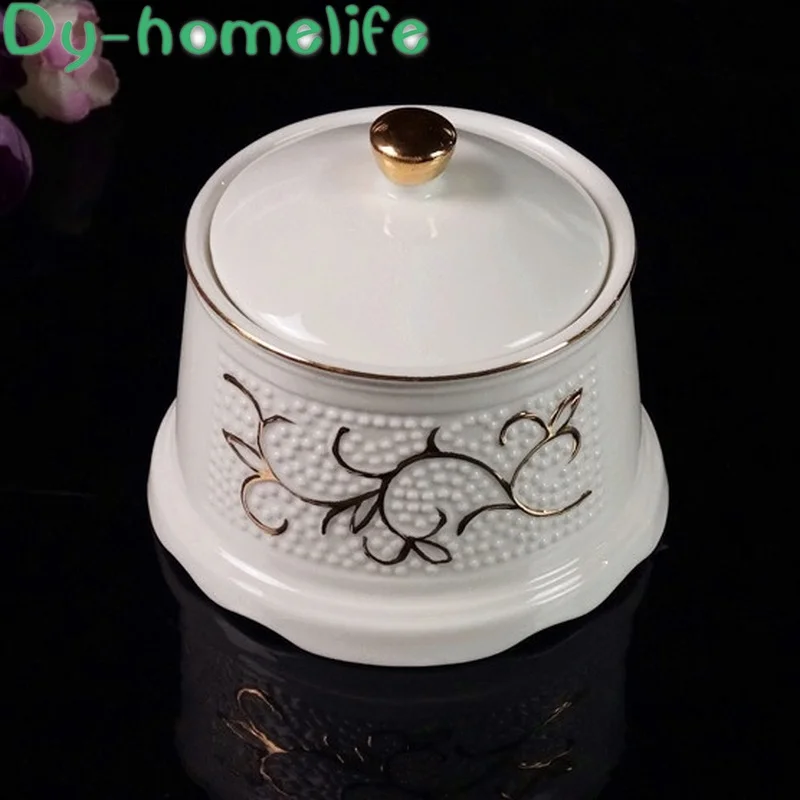 15 шт. европейский стиль тисненый ручная роспись золотая линия керамический