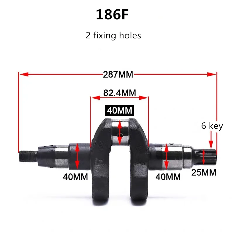 Фото Дизельный двигатель Rachis 173F, 178F, 186F, 186FA, 188F, 192F, подходит для kipor, kama и всех китайских брендов №4