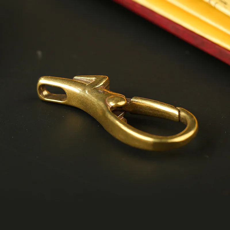 Латунный ретро брелок ручной работы для спортивной гимнастики злодей весенний