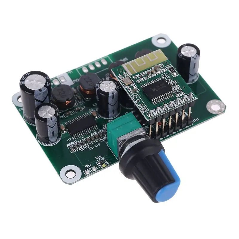 Плата цифрового мини усилителя мощности 30 Вт стерео класс D модуль Bluetooth 4 2