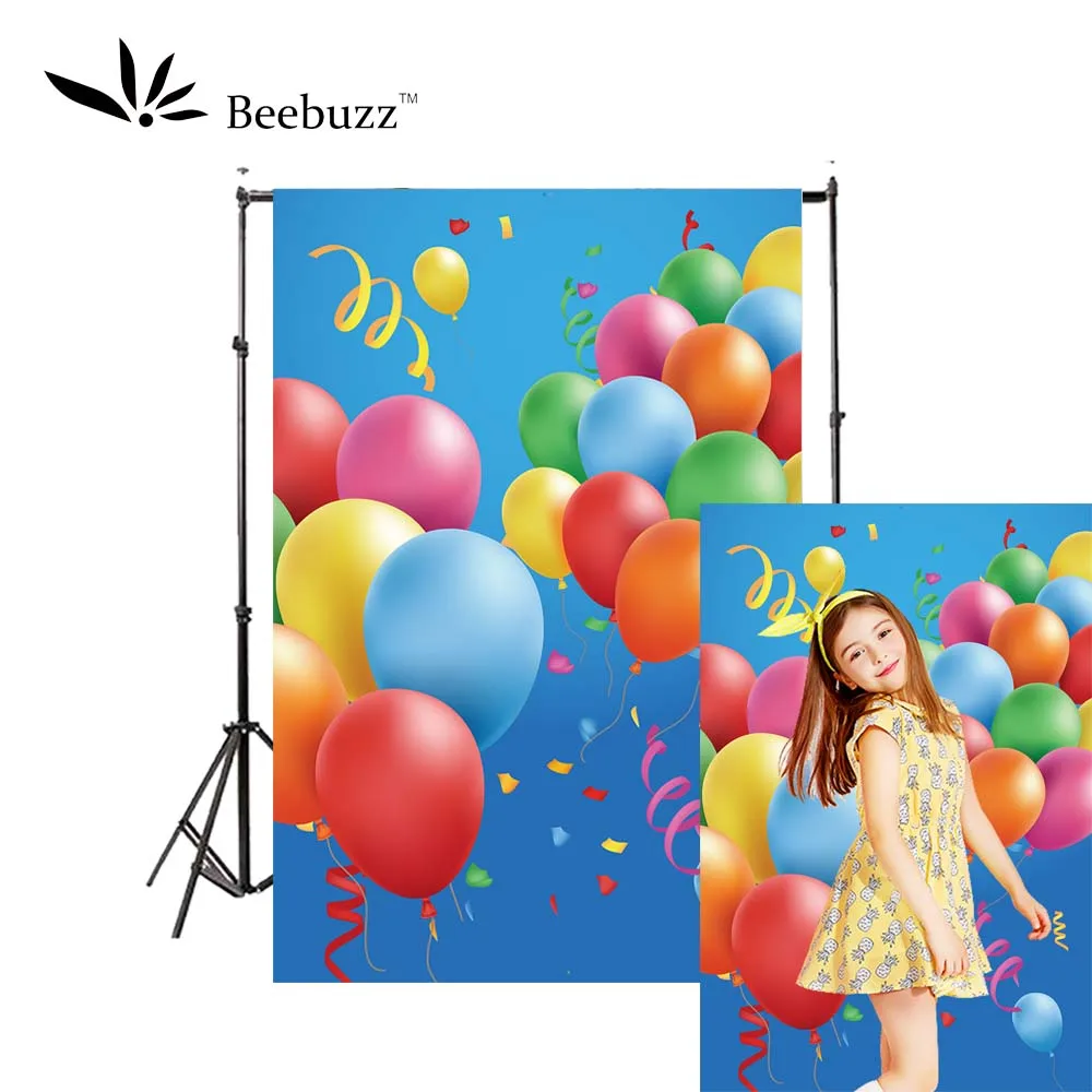 Birthday holiday celebration selfie background photography studio photophone Party colorful balloons picture | Электроника
