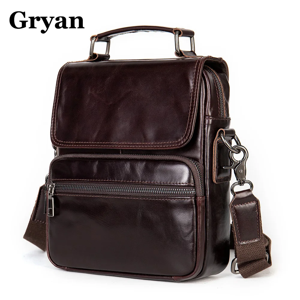 

Men's Leather Hand Bag Men Mobile Handbag Luxury Bags Shoulder Men's Messenger Bag Leather Harness Purse Bag New Pattern Bag7476