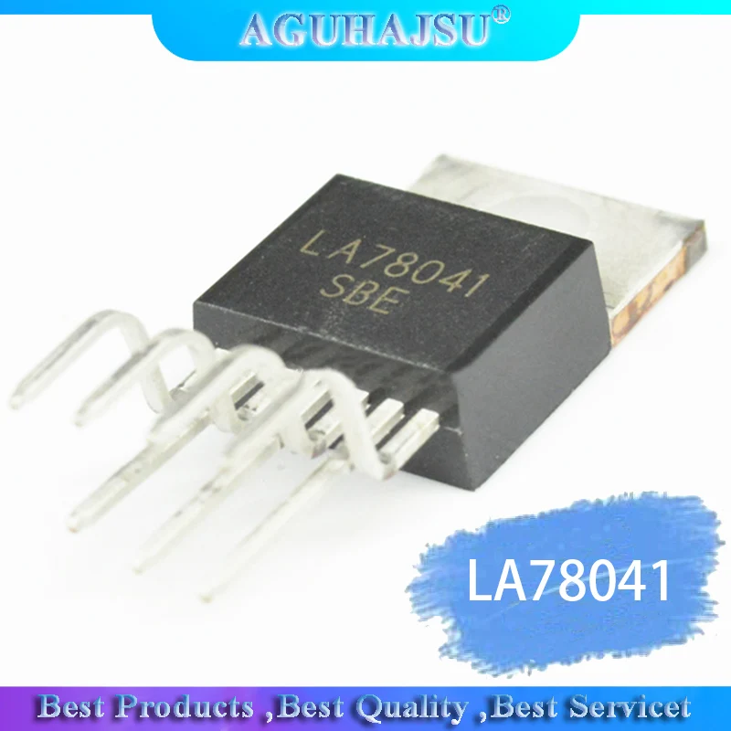 10 шт. выход IC LA78041 полевая линия TO220-7 Новый оригинал | Электронные компоненты и