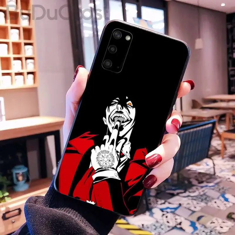 

Alucard HELLSING anime Phone Case for Samsung S20 plus Ultra S6 S7 edge S8 S9 plus S10 5G