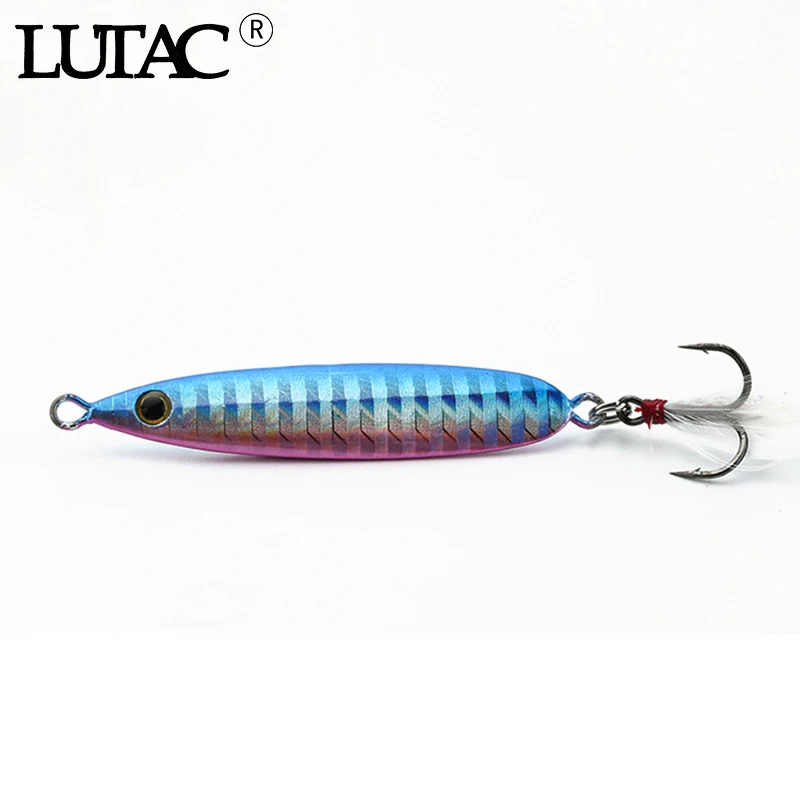 

Приманка рыболовная металлическая, 20 г, 6 шт., смешанных цветов