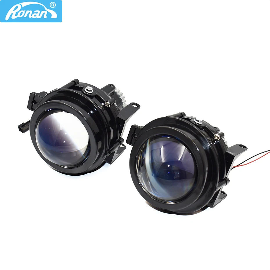 Синие Биксеноновые противотуманные линзы Ronan 2 шт. 3 0 дюйма с кронштейном для