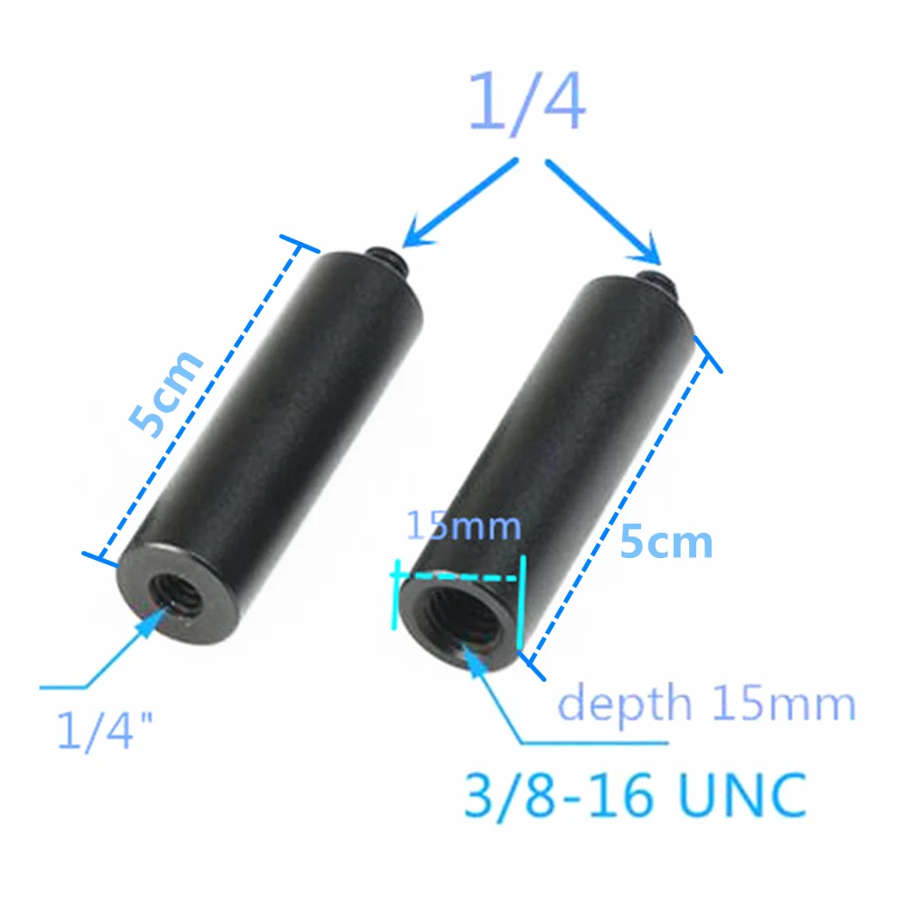 Винтовой Адаптер для штатива с резьбой Папа-мама от 1/4 до 3/8 дюйма | Электроника