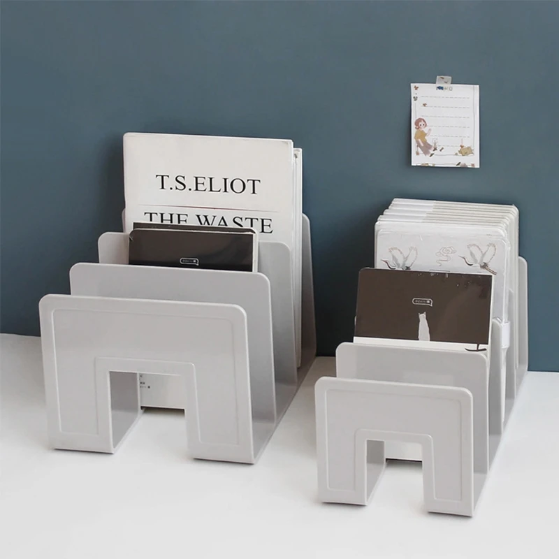 

Desktop Bookends Desk Books File Bookend Storage Rack For Children Student