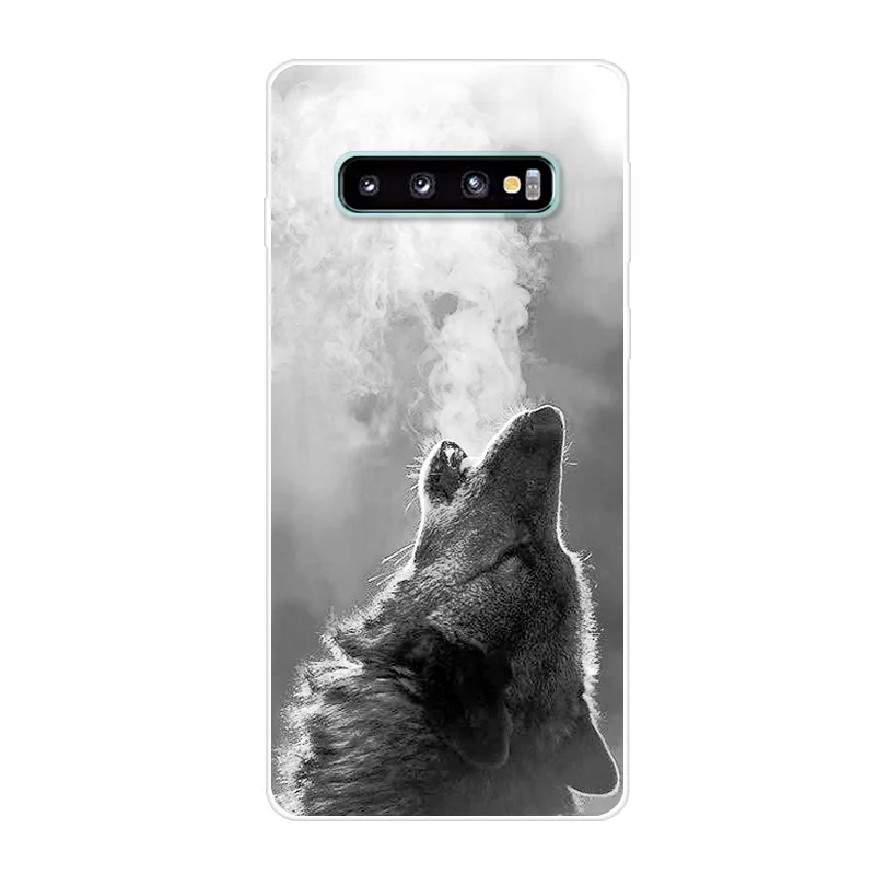 Чехол для Samsung Galaxy S10 чехол Plus Мягкая силиконовая задняя крышка телефона GalaxyS10 Lite