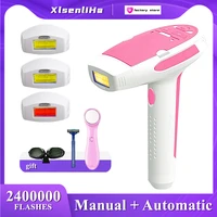 ipl hair removal epilator a laser permanent hair removal machine face body bikini electric depilador a laser women 2400000 flash