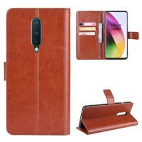 for oneplus 8 case one plus 8 retro wallet flip style glossy skin pu leather back cover for oneplus 8 18 eight phone cases