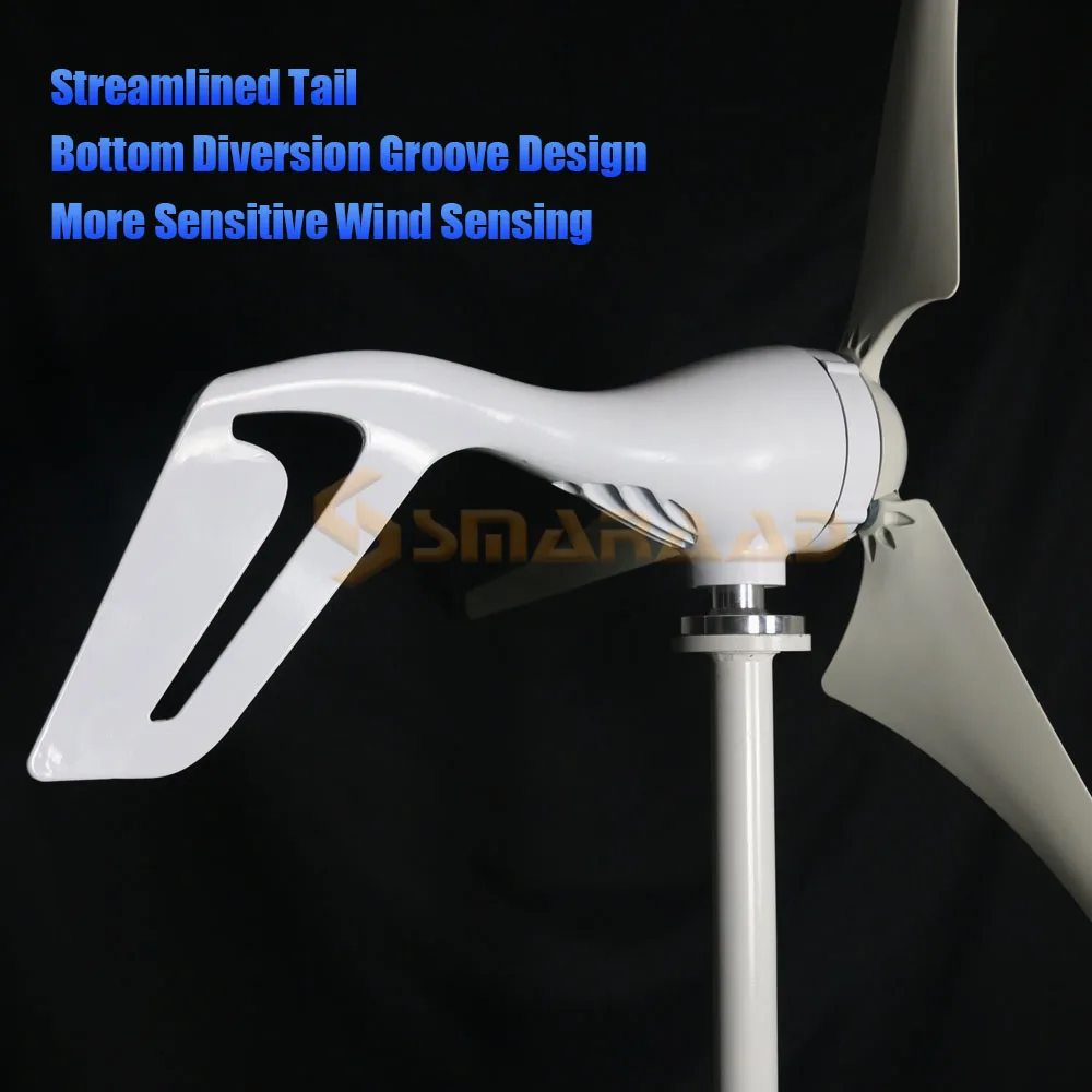 Новое поступление горизонтальный ветряной генератор 600 Вт 800 1000 с бесплатным