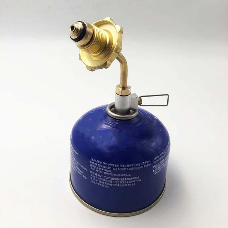 

Butane Gas Cylinder Fuel Tank Filler Connector Adapter Valve Safe Switching Charging Inflatable Valve Adapter