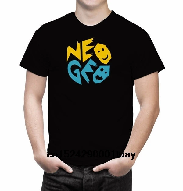 Neo Geo SNK Ретро Видео игровой консоли вдохновил Мужская футболка| |
