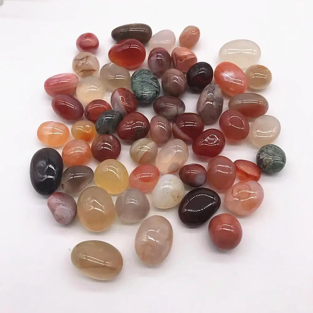 Colorful agate 100 г Degaussing каменные минералы аквариум с натуральными кристаллами гравия камни декоративный камень - Цвет: Colorful agate