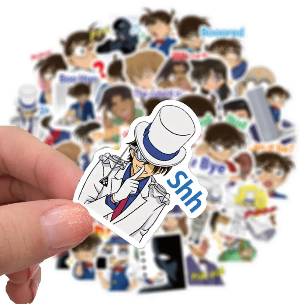 

30/50 шт. Мультяшные наклейки Conan Japanse для стайлинга автомобиля велосипеда мотоцикла телефона ноутбука путешествия багажа крутая забавная Spoof ...