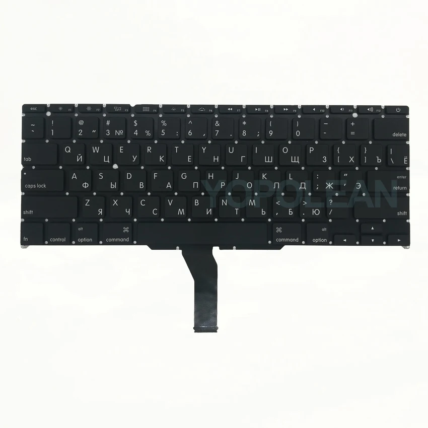 Клавиатура для Macbook Air 11 дюймов A1370 A1465 Новая русская клавиатура с подсветкой
