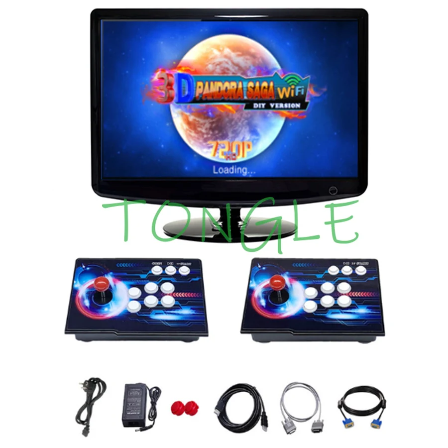 3D Pandora Saga Box WIFI 4018 в 1 Функция сохранения многопользовательских джойстиков