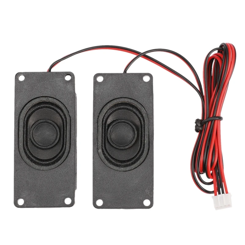 

4 Ohm 3W LCD Panel Speaker Amplifier o Frequency Output for V59/56/59 3463A SKR.03 - Black (30mm x 70mm) 1 Pair