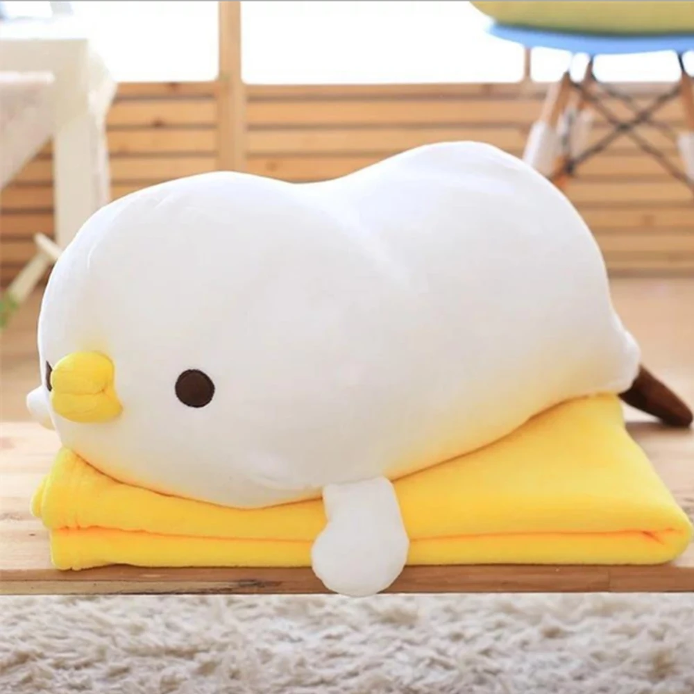 Подушка цыпленок Kawaii курица плюшевые игрушки удерживающая спящую куклу подарок